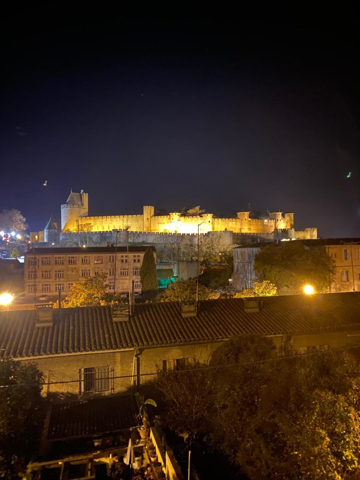 Maison Face A La Cite Carcassonne Luaran gambar
